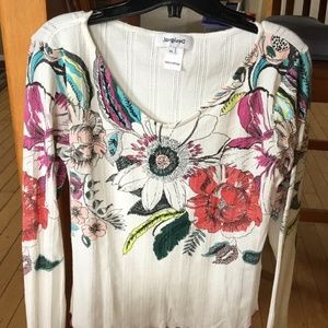 Desigual Floral Top